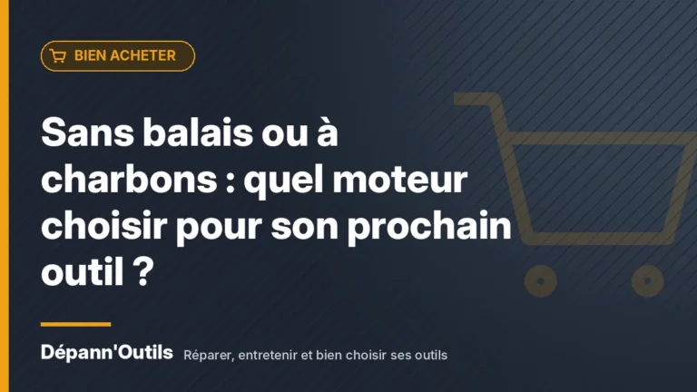 Sans balais ou à charbons : quel moteur choisir pour son prochain outil ?